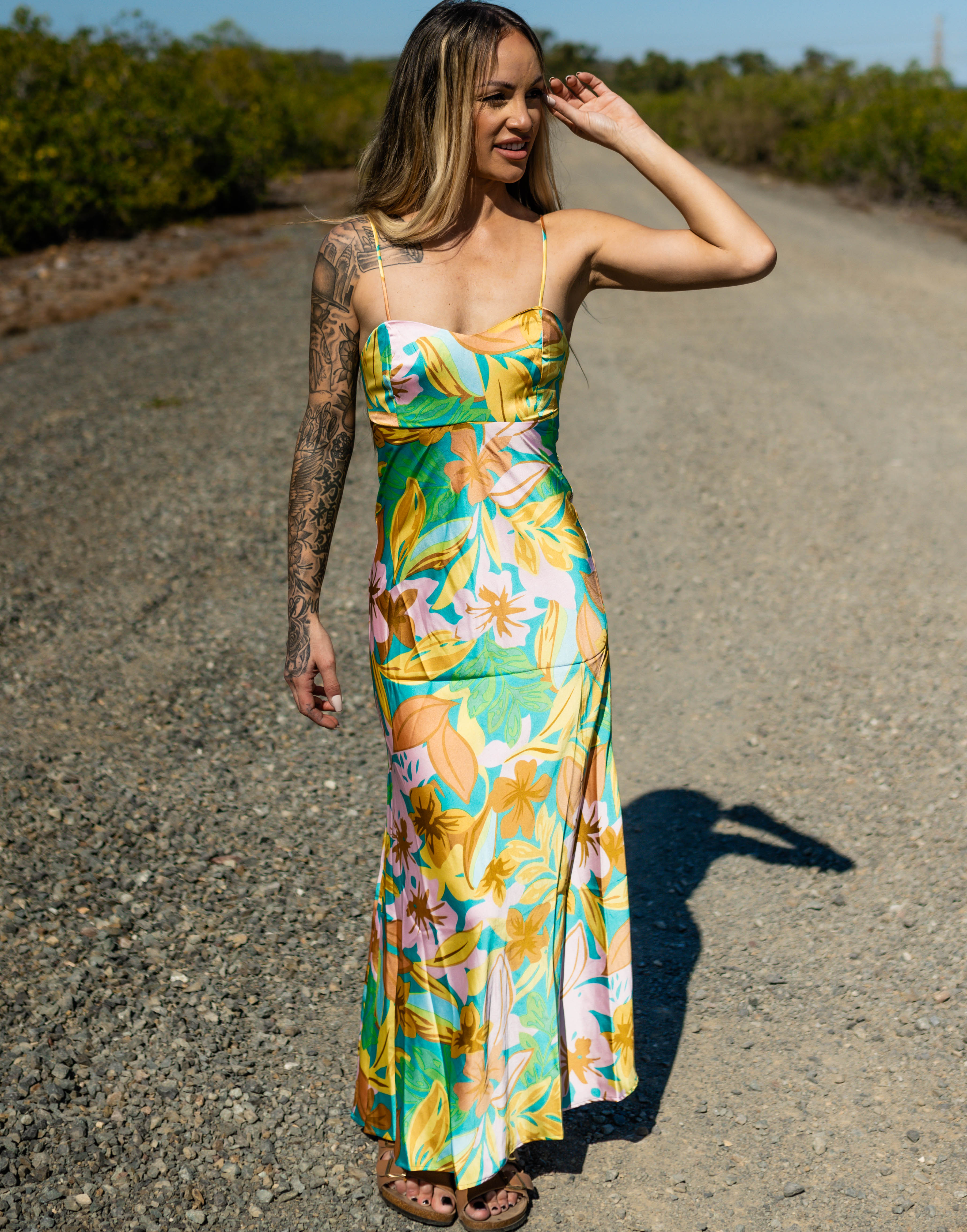 Matelic Slip Dress DA12565