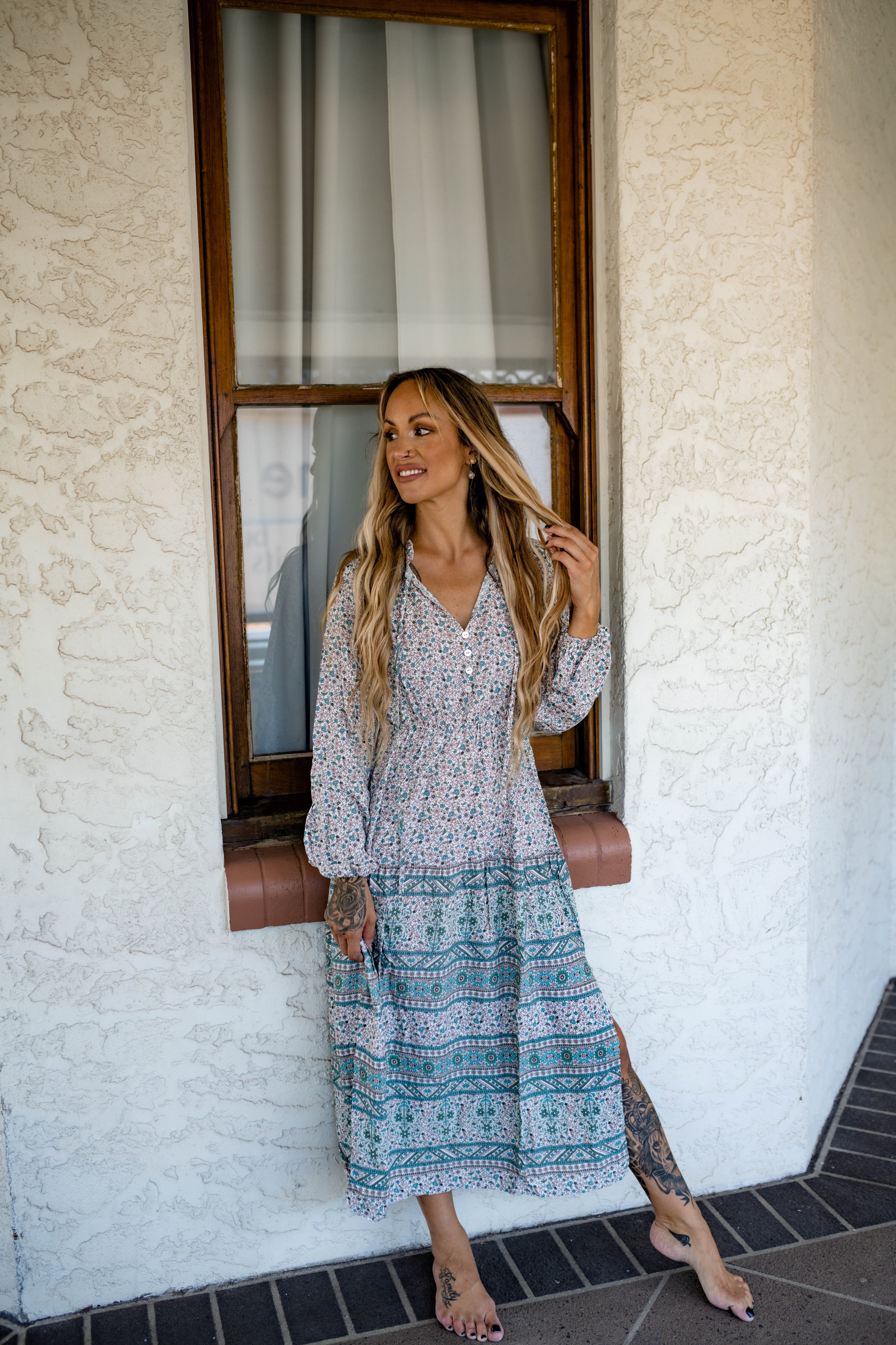 Hazel Dress - Green