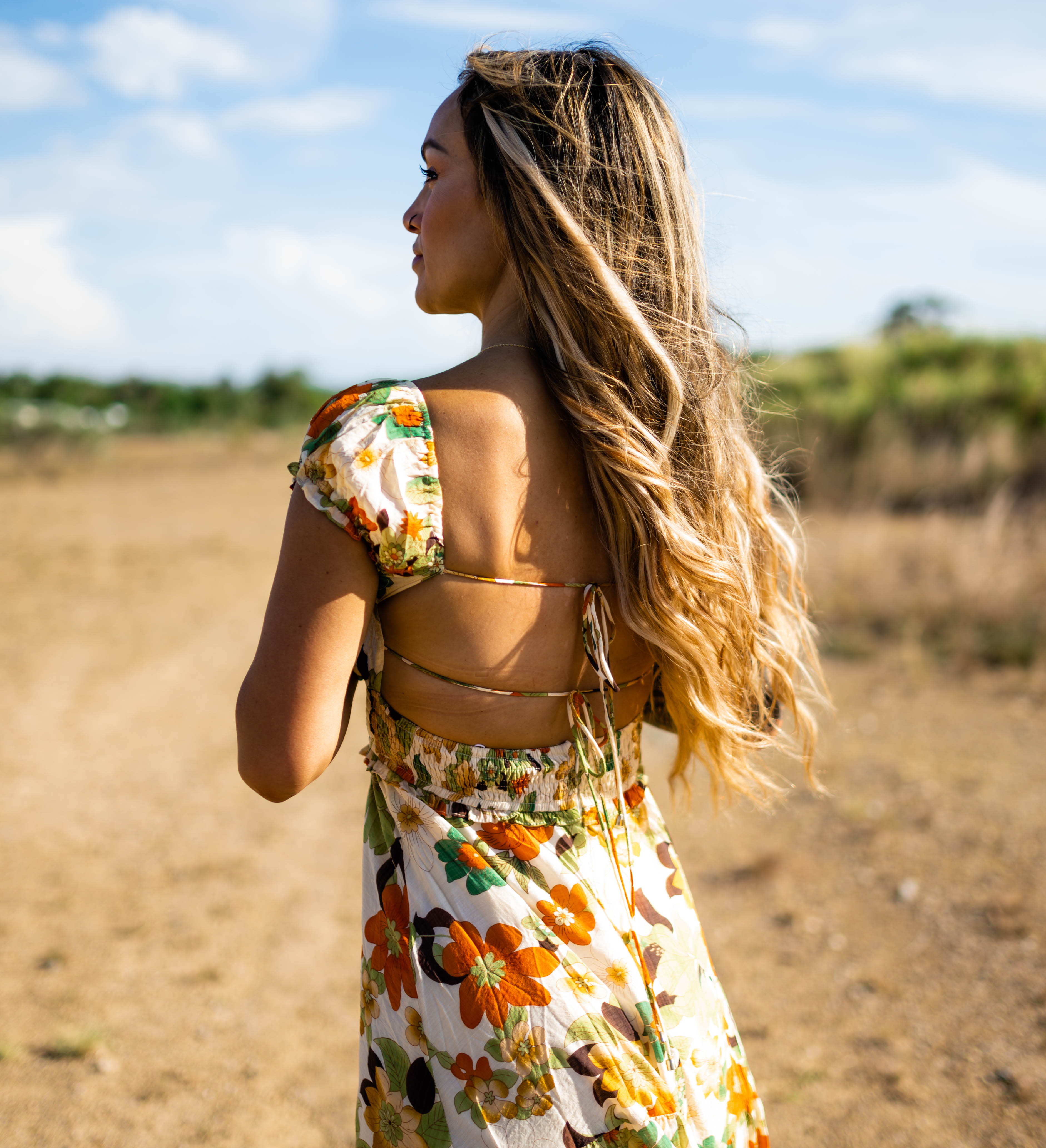 Wildflower Maxi Dress - DG4653 🐰