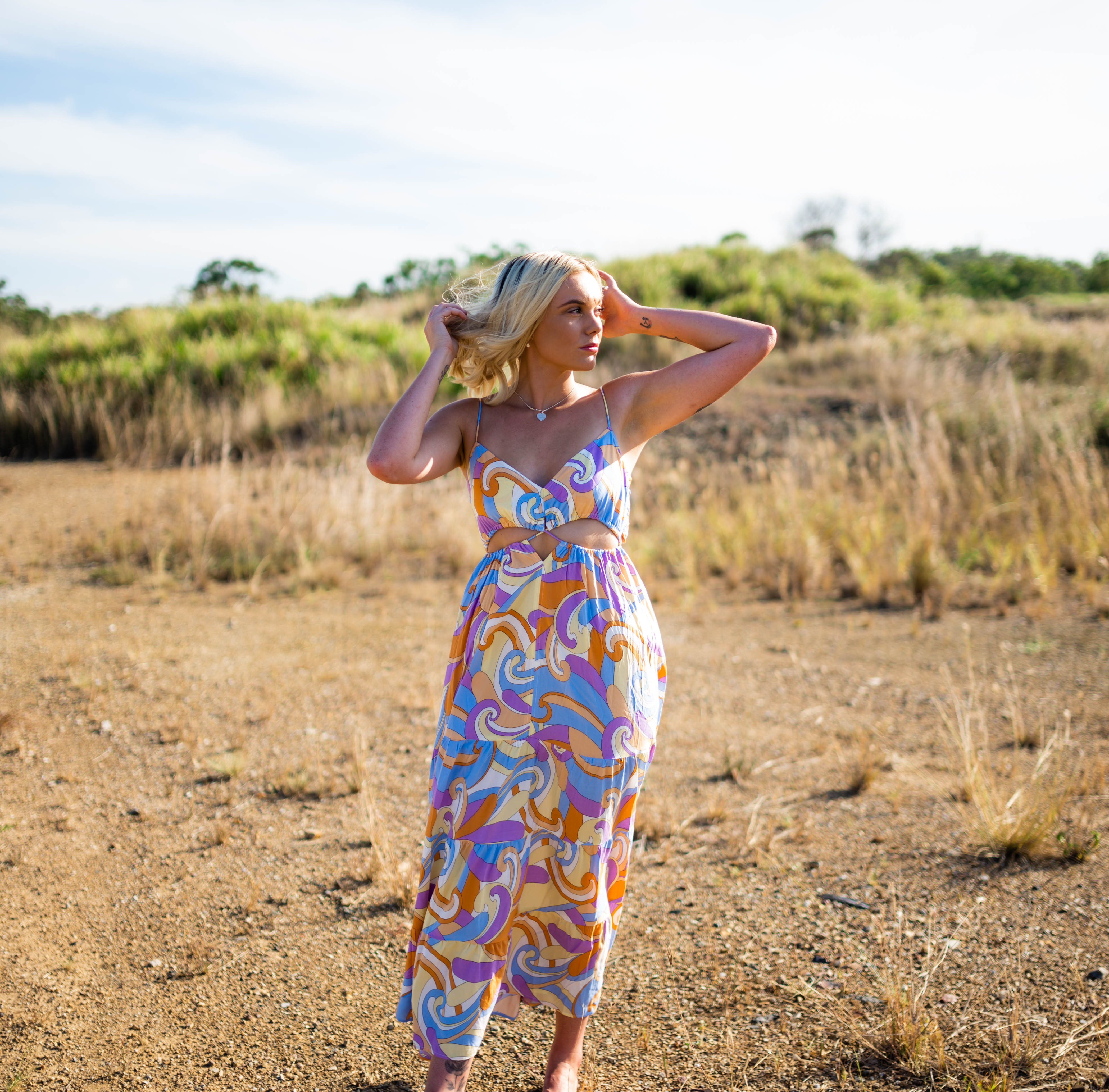 Free Falling Dress - DY4641 🐰