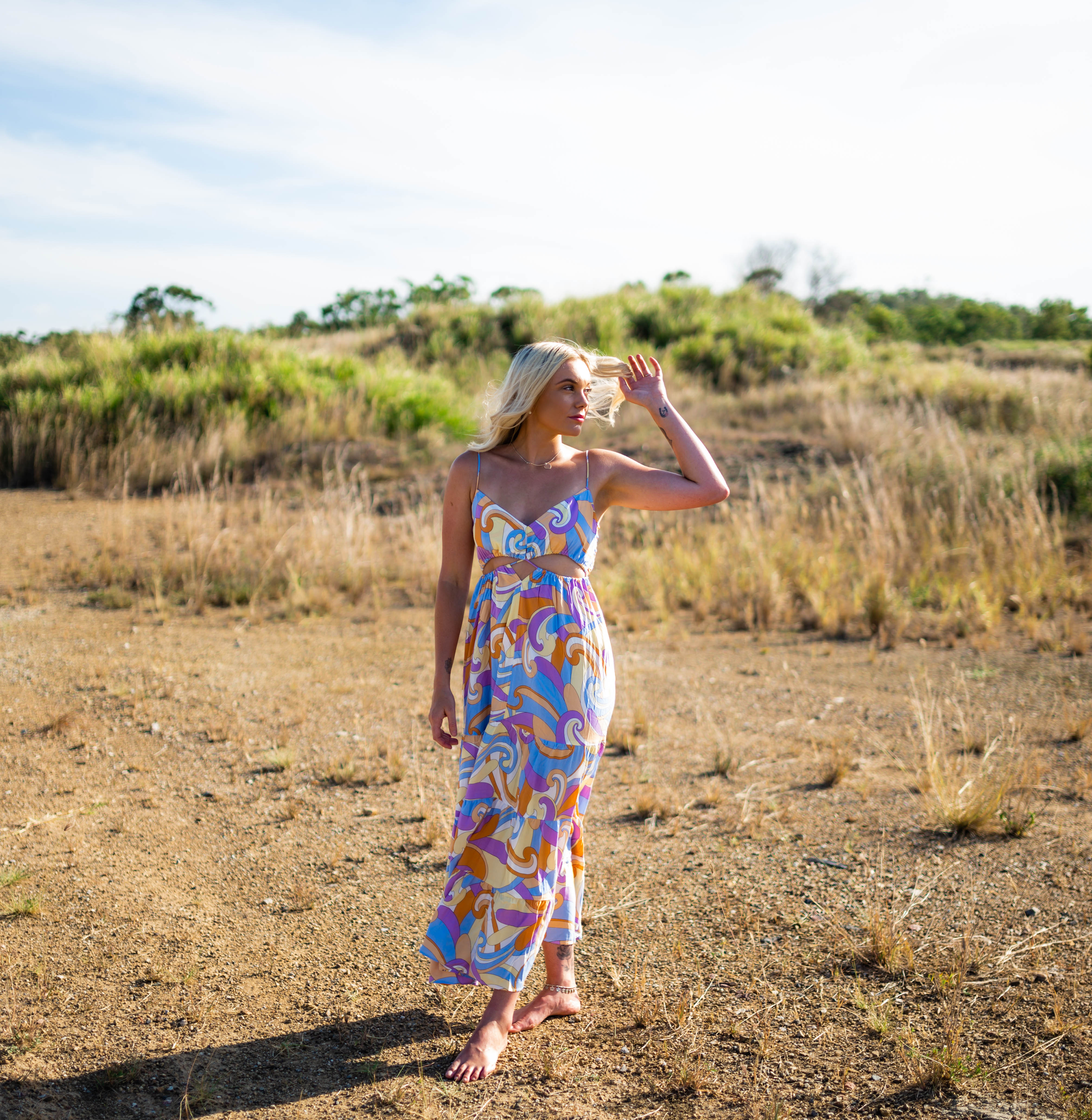 Free Falling Dress - DY4641 🐰