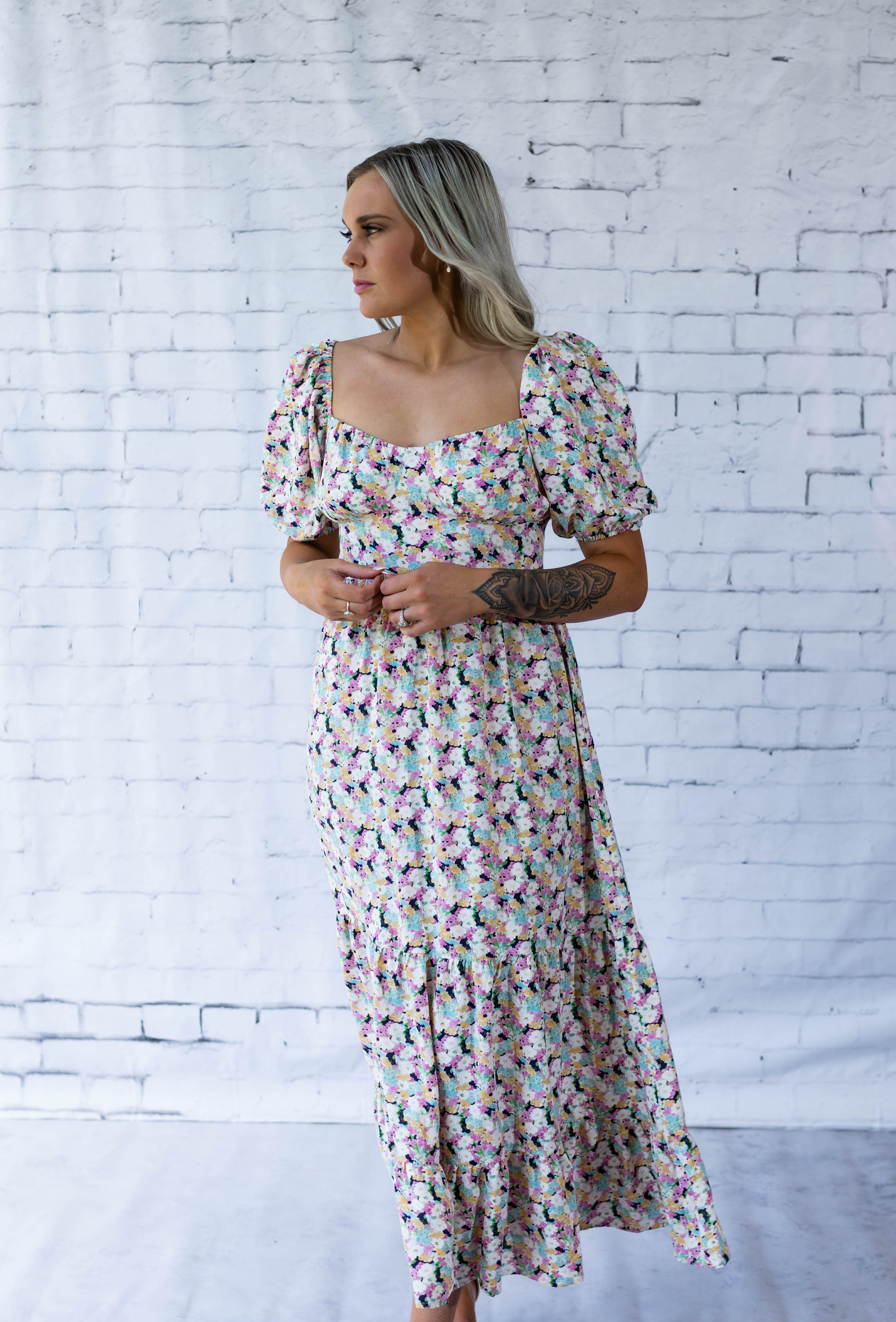 Wild Posy Maxi Dress