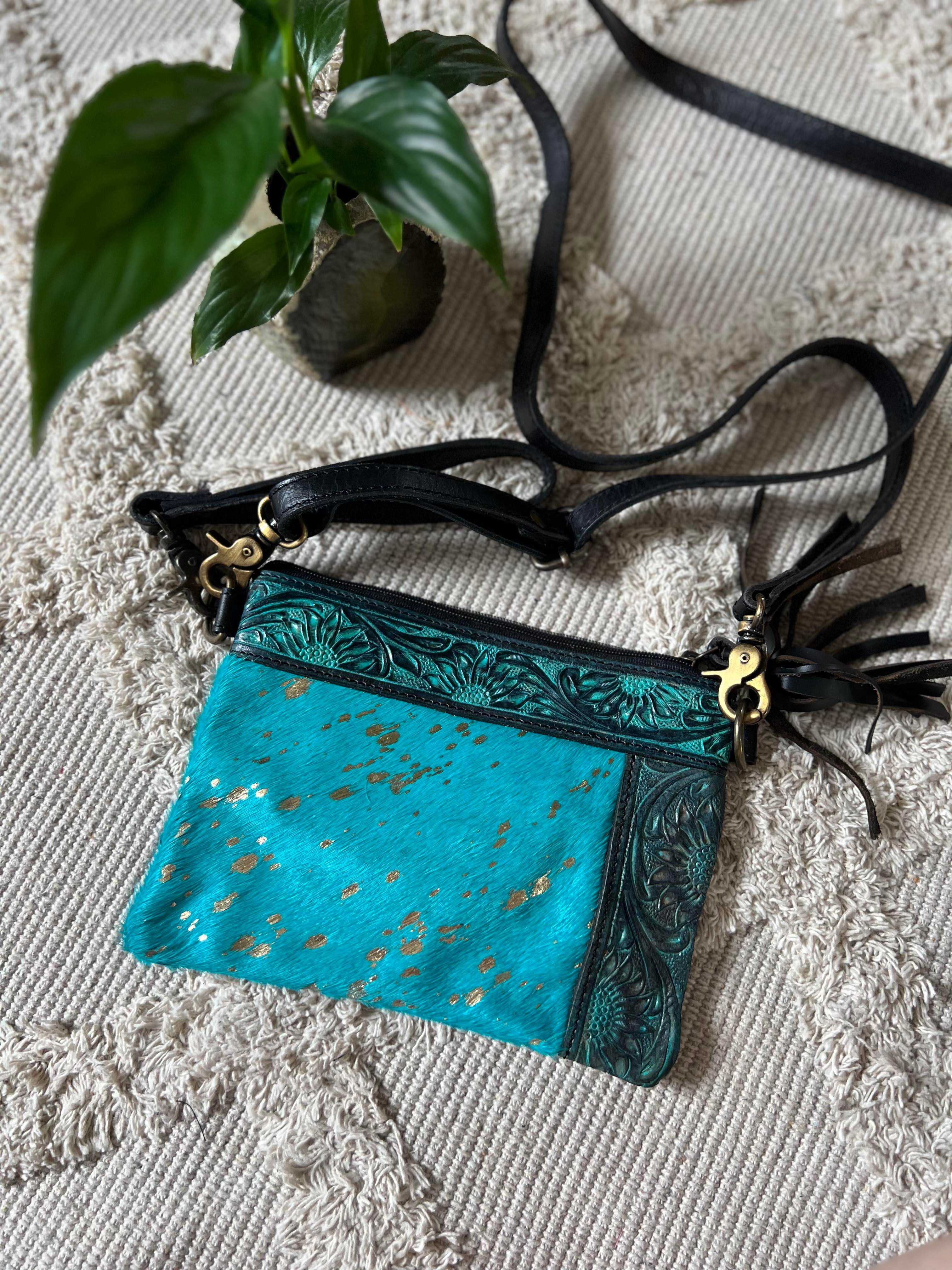 Jacinta Clutch/Bag Turquoise